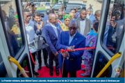 RDC : un premier lot de bus Mercedes-Benz TRANSCO montés à Kinshasa remis à Sama Lukonde