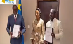 Constitution des réserves d’or monétaire : BRC Gold Trading livre son premier lingot à la Banque Centrale du Congo