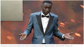 TikTok: le célèbre influenceur Khaby Lame cède sa société pour près d'un milliard de dollars