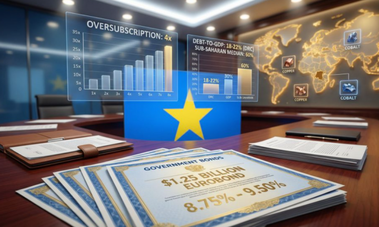  Succès de l’Eurobond de 1,25 milliard $ : le FMI félicite l’entrée historique de la RDC sur les marchés internationaux